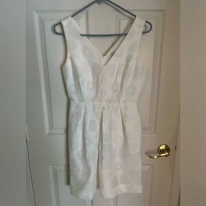 White J Crew Dress Size 2